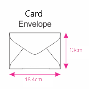 Card Envelope - 130 x 184mm