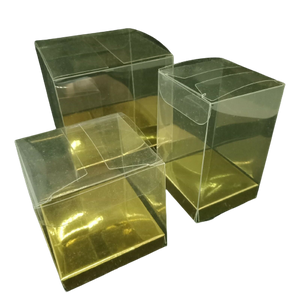Rectangle Boxes (gold base)