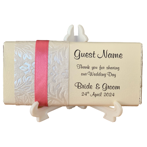 Dusky Pink Grace - Mackenzie Chocolate Bar