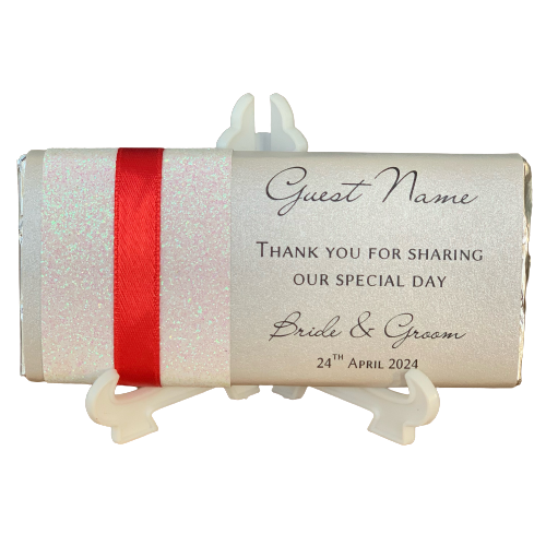 Red Glitter - Mackenzie Chocolate Bar