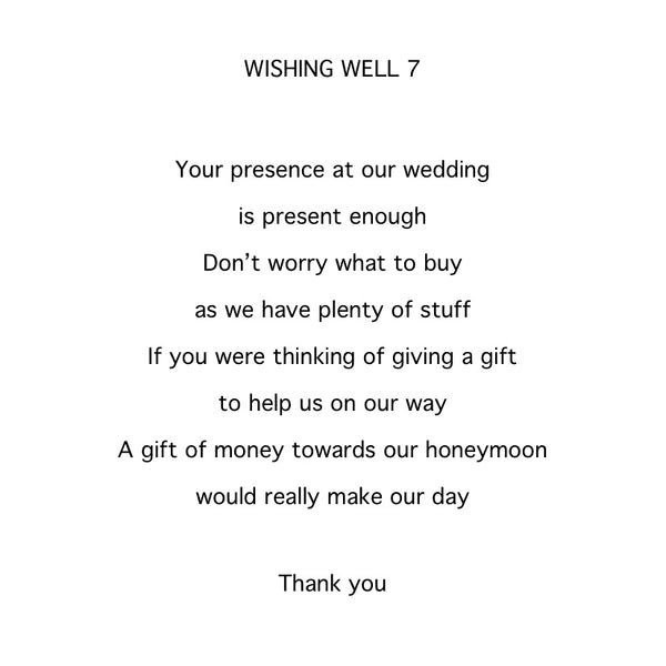 Wishing Well template details