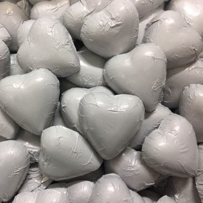 White Chocolate Hearts