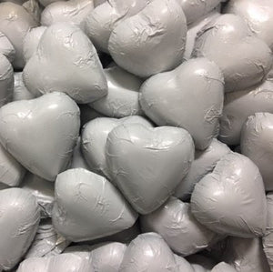 White Chocolate Hearts
