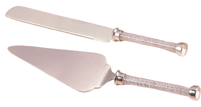 Crystal Stem Serving Set