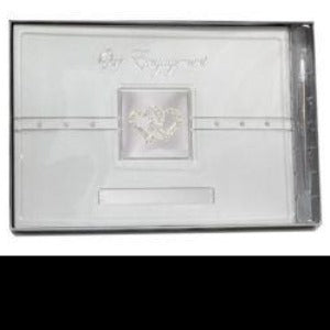 Diamante Hearts Luxury Guest Book