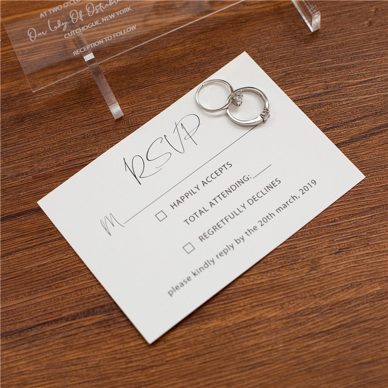 RSVP Wording