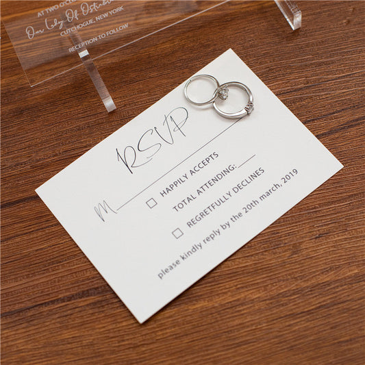 RSVP Wording