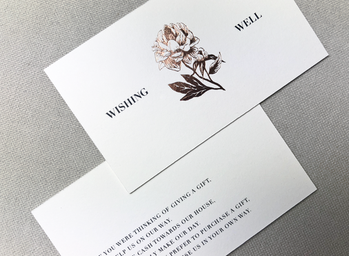 Wishing Well Wording