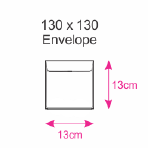 Square Envelope - 130 x 130mm
