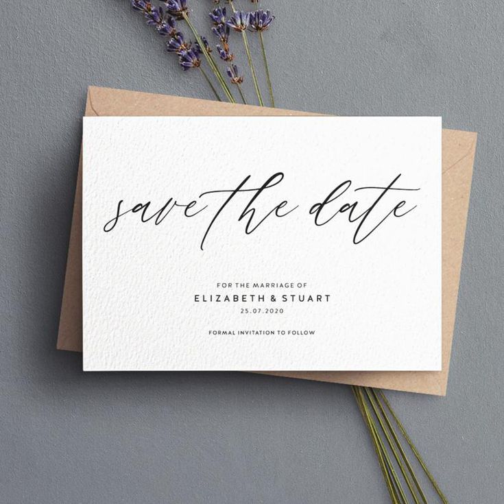 Before the Wedding Stationery