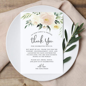After the Wedding Stationery