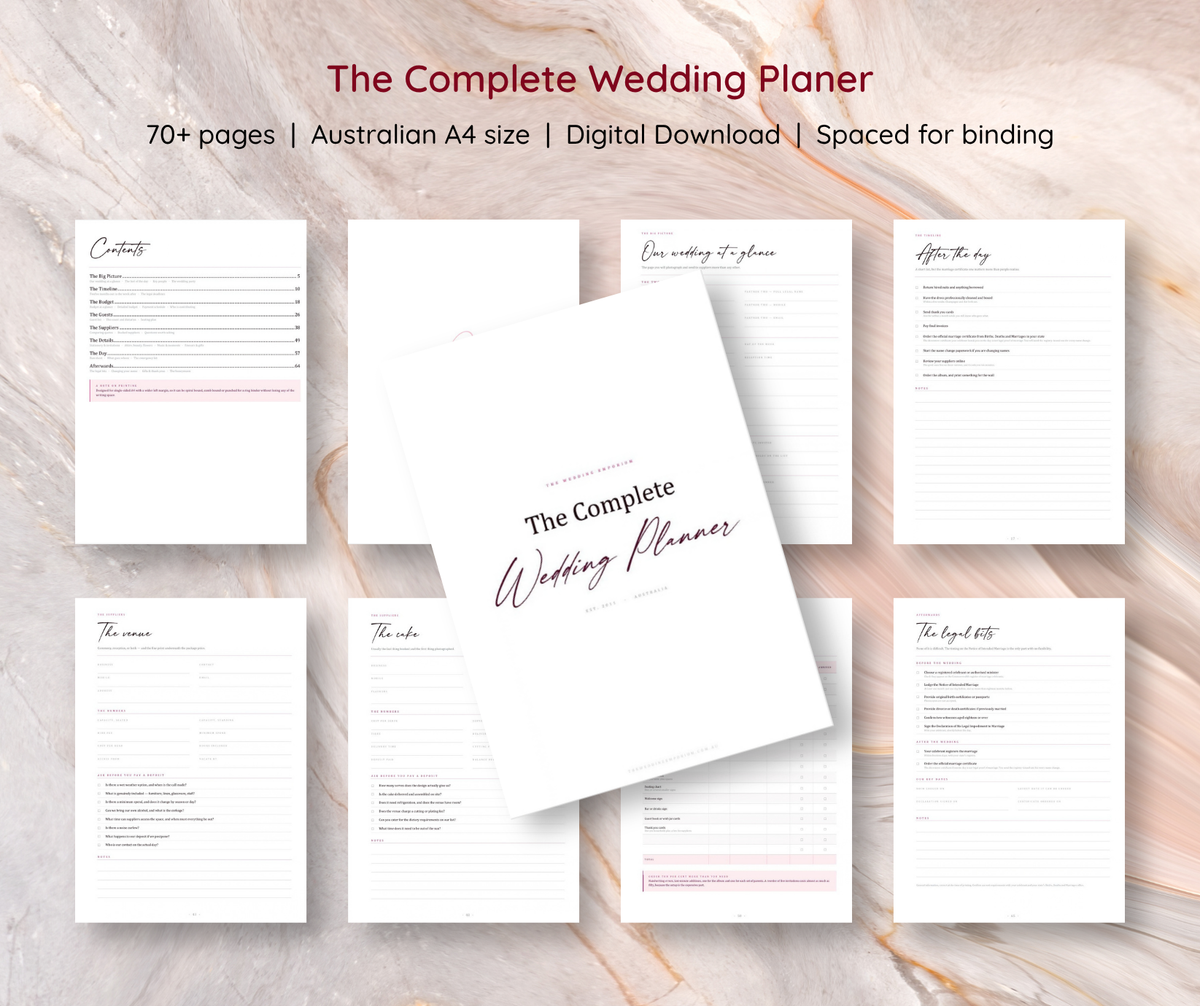 The Complete Wedding Planner