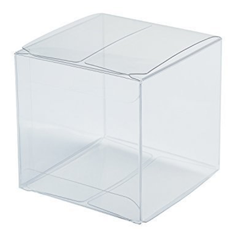 10cm Clear Cube Box