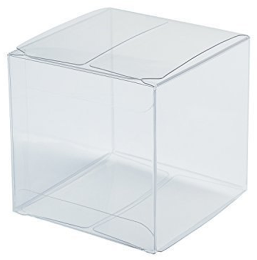 12cm Clear Cube Box