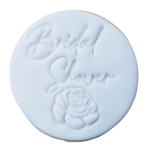 Bridal Shower - 6cm Round Sugar Cookie
