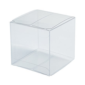 8cm Clear Cube Box