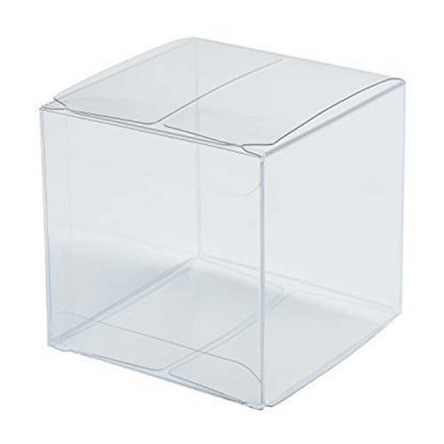 9cm Clear Cube Box