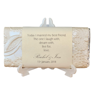 Ivory Bloom Quote - Brittany Chocolate Bar