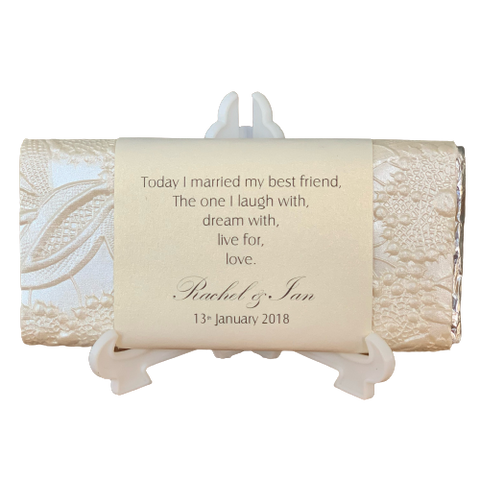 Ivory Bloom Quote - Brittany Chocolate Bar