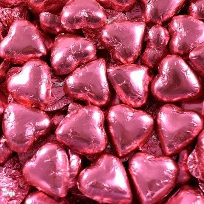Pink Chocolate Hearts