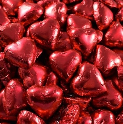 Red Chocolate Hearts