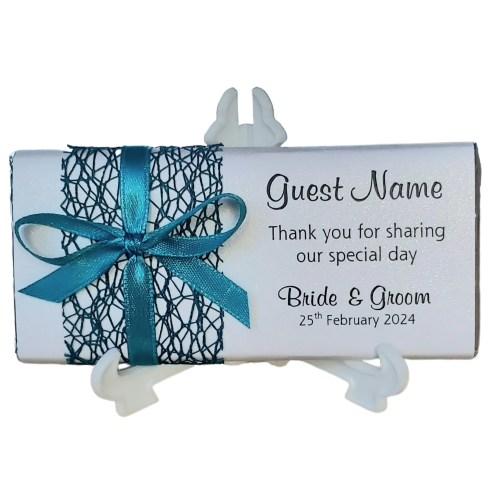 Teal Mesh - Amelia Chocolate Bar