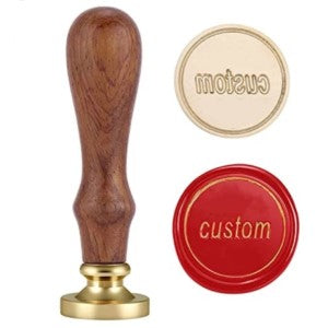 Custom Design Initials - Customised 25mm Wax Seal Stamp Head