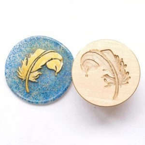 Feather - 25mm Wax Seal Stamp Head