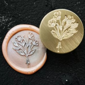 Bunch of Flowers - 25mm Wax Seal Stamp Head