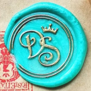 Royal Initials - Self-Adhesive Custom Wax Seals