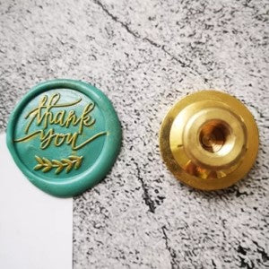 Thank You Branch - 25mm Wax Seal Stamp Head